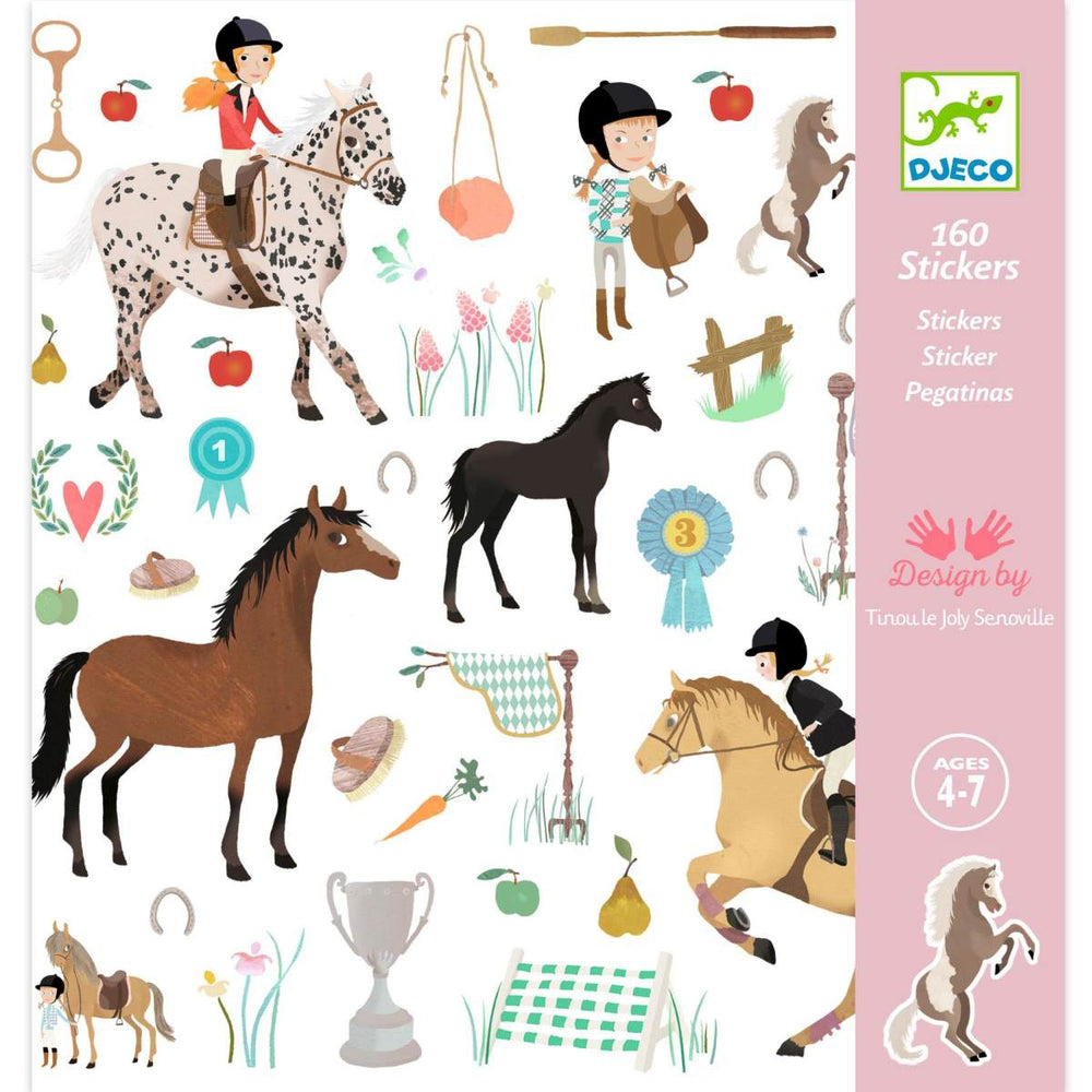 Sticker Set "Pferde"