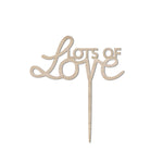 Cake Topper | Lots of Love