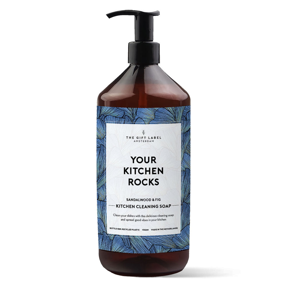 Kitchen Cleaning Soap "Your Kitchen Rocks"