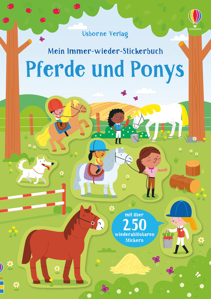 Stickerbuch Pferde und Ponys