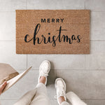 Kokos Fussmatte | Merry Christmas