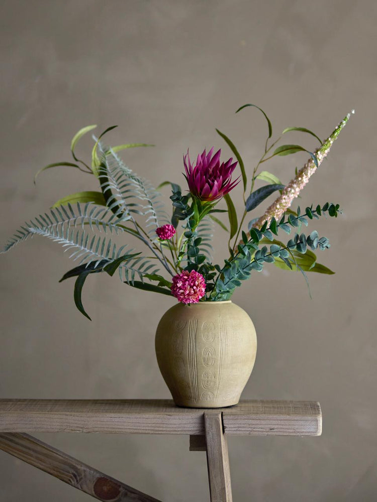 Crown Blumenstrauß, Rot, Künstliche Blumen