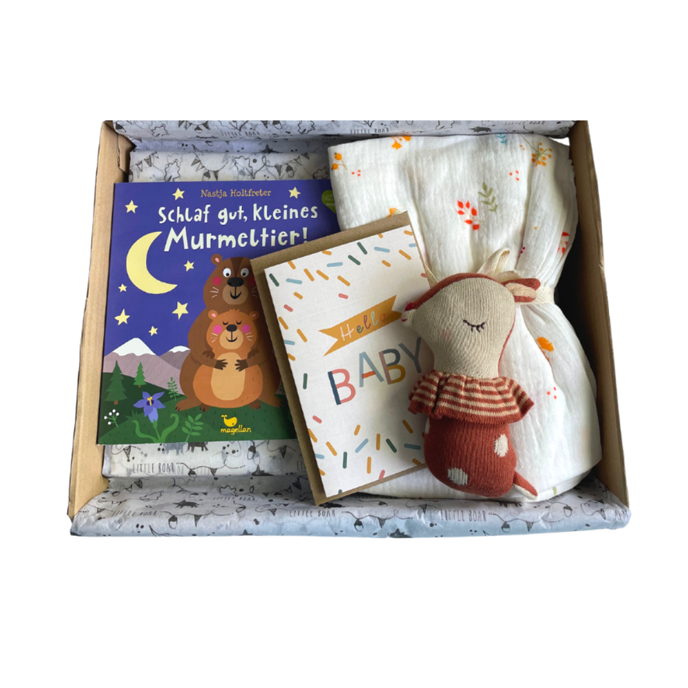 M baby gift box | Sweetest baby girl