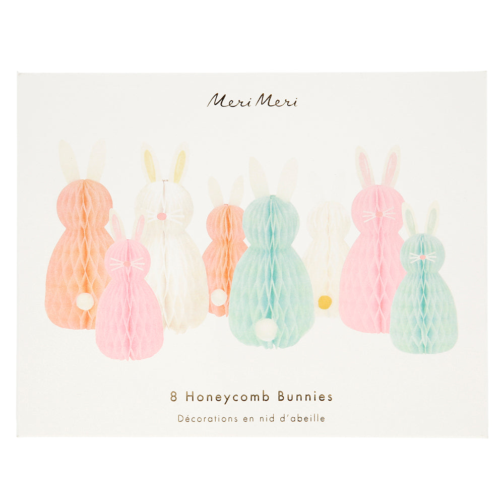 Mini bunny balloons 6-pack