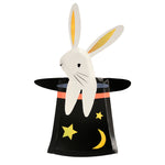 Pappteller | Magic Bunny im Hut